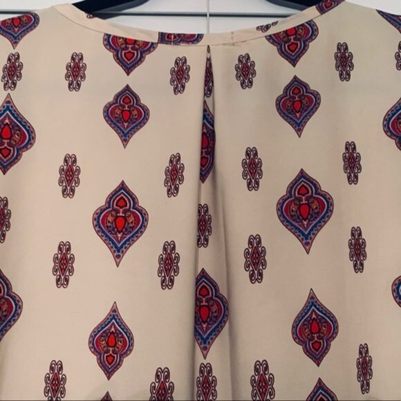 Gibson Latimer Women's Geometric Tunic Dress Size Large‎ - Picture 10 of 16